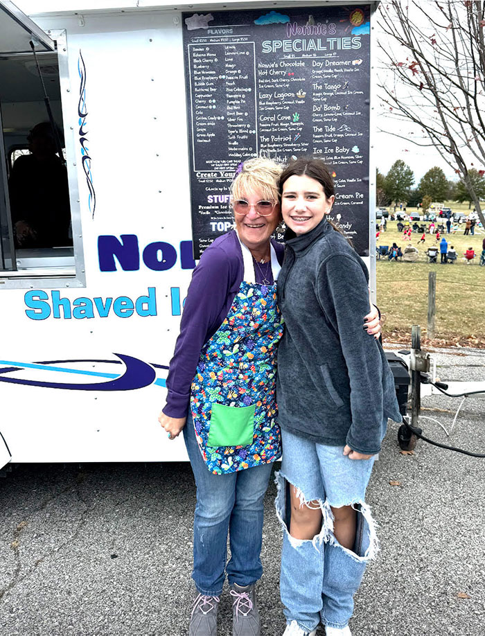 Teresa and Granddaughter